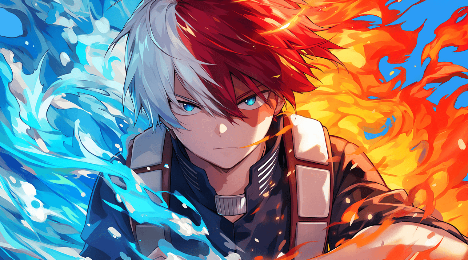 Wallpaper:4ayjlyblqoe= Shoto Todoroki