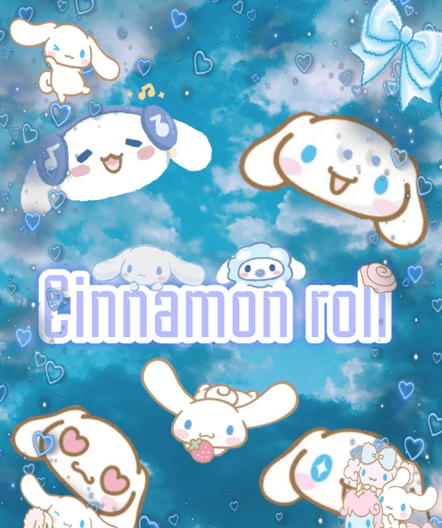 Kawaii:Opn35g1fieq= Wallpaper:-Ogosfbaypi= Cinnamon Roll